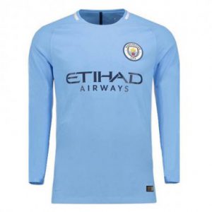 Manchester City Home Full Sleeve Away Jersey 2017-18